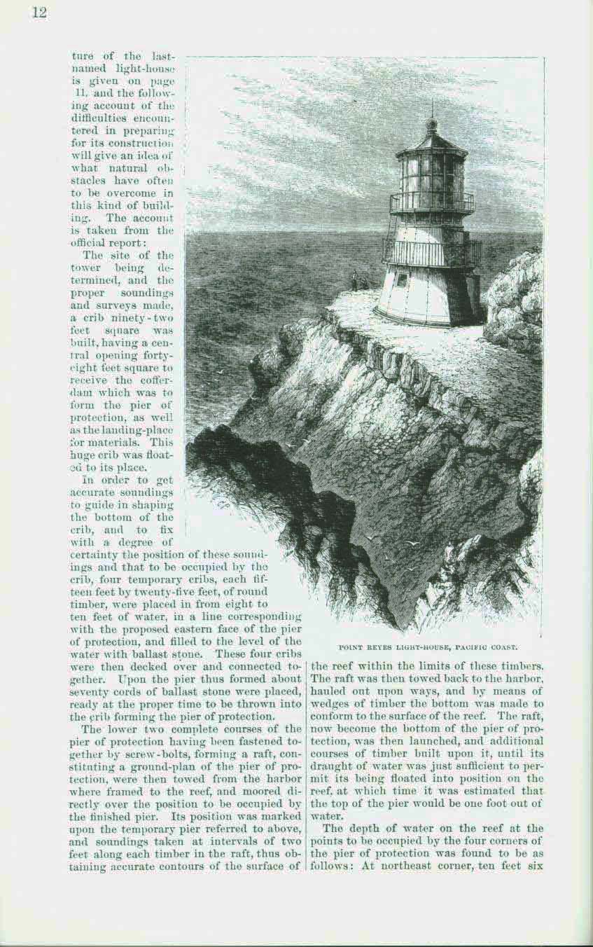 THE LIGHT-HOUSES OF THE UNITED STATES IN 1874. vist0086e